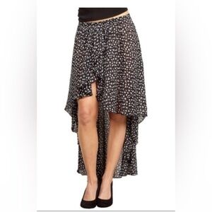 BRANDY MELVILLE HIGH LOW FLORAL SKIRT BOHEMIAN STYLE‎ COQUETTE